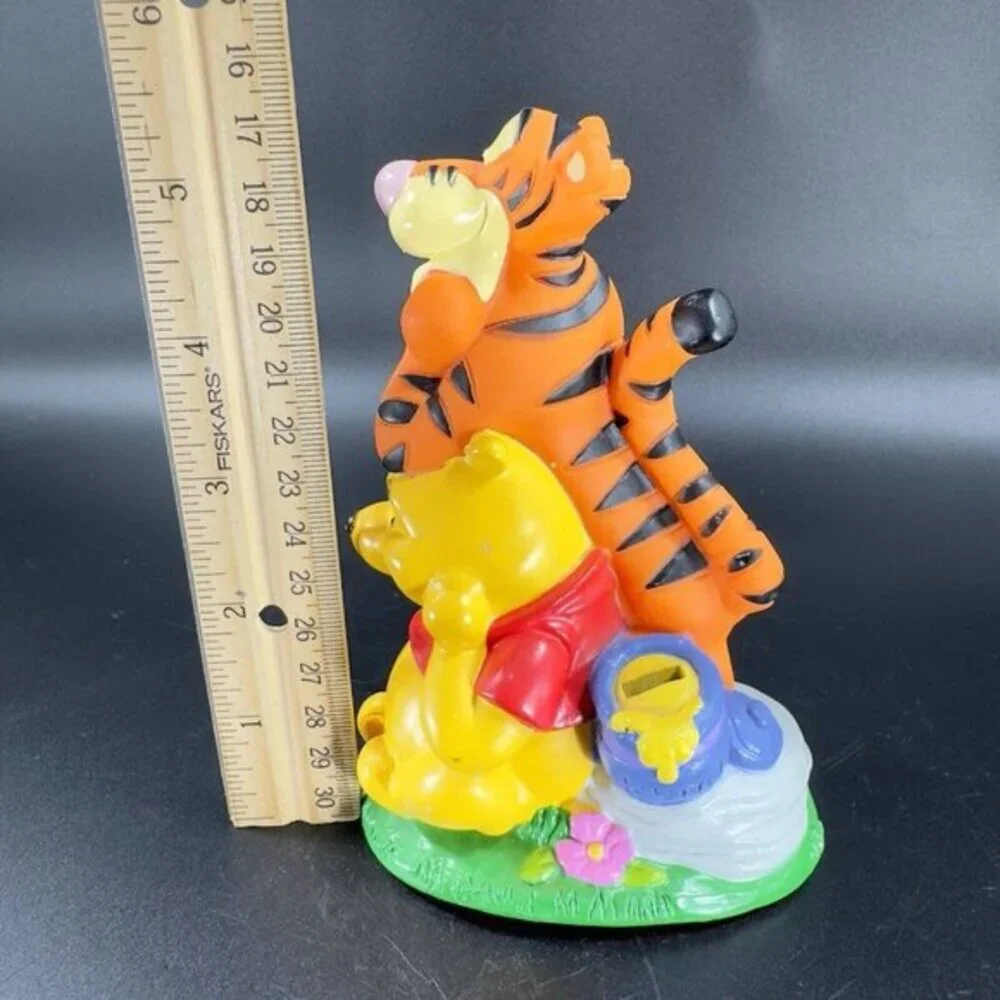 Disney‎ Winnie The Pooh And Tigger Hard Plastic Toy Figurine Whimsical Figure